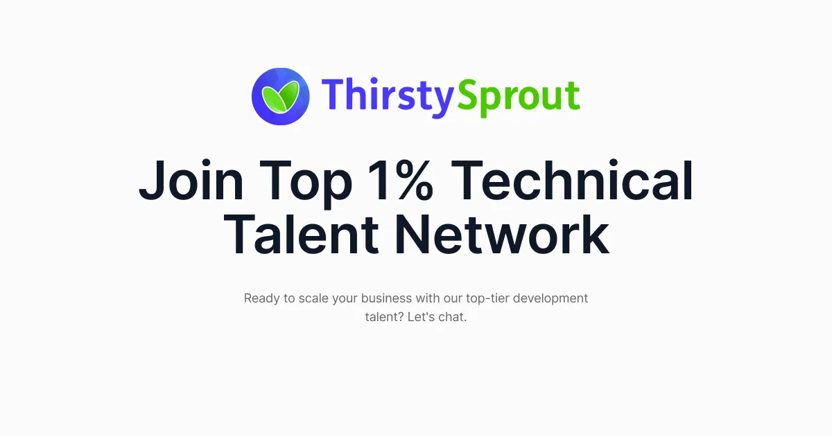 alternatives to ThirstySprout