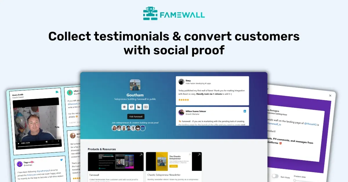 alternatives to Famewall