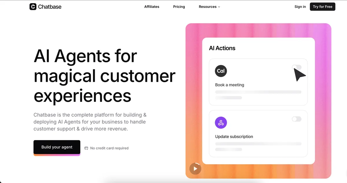 alternatives to Chatbase